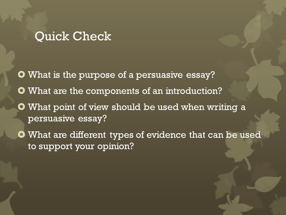 Purpose of an introduction in essay writing
